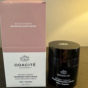 Odacite Retinol Therapy Renewing Hand Cream 1.7 ml 50 ml Full Size NIB 11/26